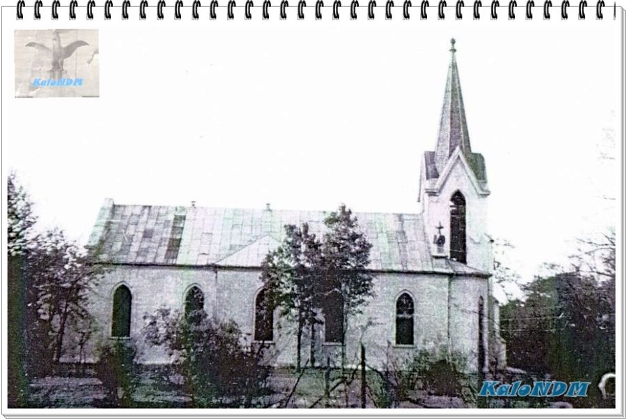 9 - Kościół ewangelicki po przebudowie w 1906r - lata 50te.jpg