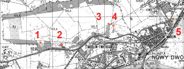 mapa schronów na lotnisku Modlin.jpg