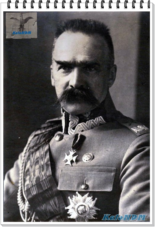 4 - Pierwszy Marszałek Polski Minister Wojny Józef Piłsudski.jpg