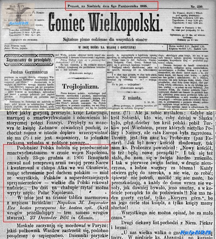 13. Goniec Wielkopolski 1895.jpg